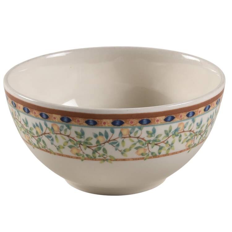 Lemon Tree Coupe Cereal Bowl by Tesco Home Shop