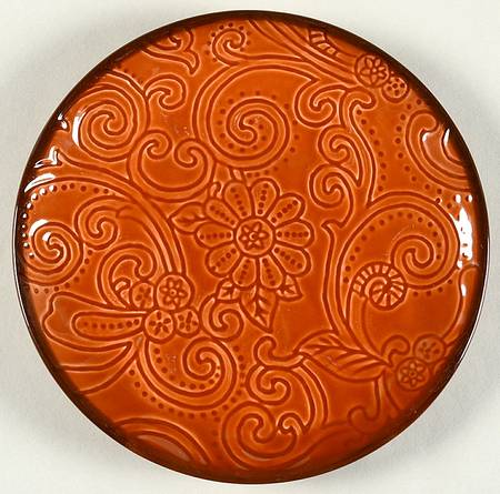 Laguna Brown Salad/Dessert Plate