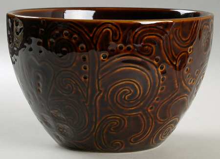Laguna Brown 8" Mixing Bowl (Part of Set)