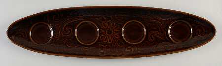 Laguna Brown Condiment Tray