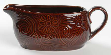Laguna Brown Gravy Boat