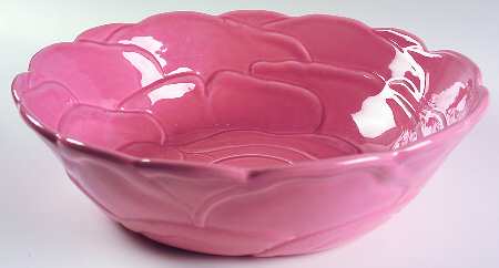 Rose Chip Bowl/Plate for Chip & Dip Set