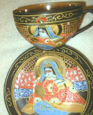 TKI84 Flat Cup & Saucer Set