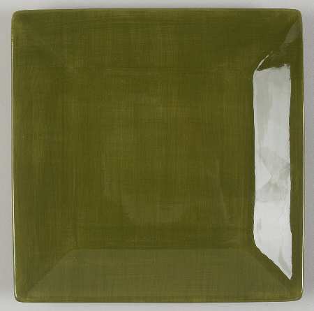 Corsica Jade (Green) Square Salad Plate