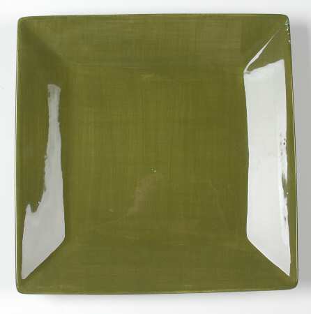 Corsica Jade (Green) Square Dinner Plate