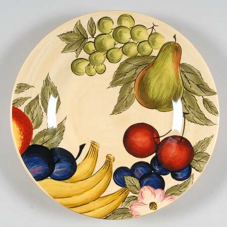 Garden Fruit Salad Plate