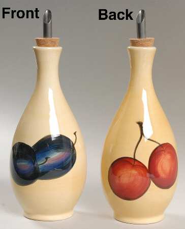 Garden Fruit Oil Jar & Drizzle Spout
