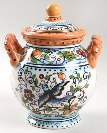 Villa Paradiso Small Canister & Lid
