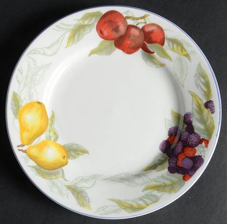 Fruit Bread & Butter Plate