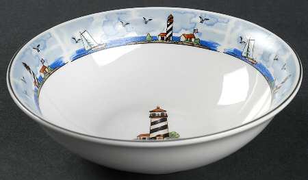 Coastal Lighthouse Soup/Cereal Bowl