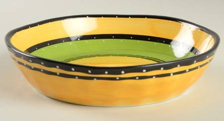 Bohemian Stripe Individual Salad Bowl