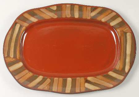 Arizona Wind 17" Oval Serving Platter