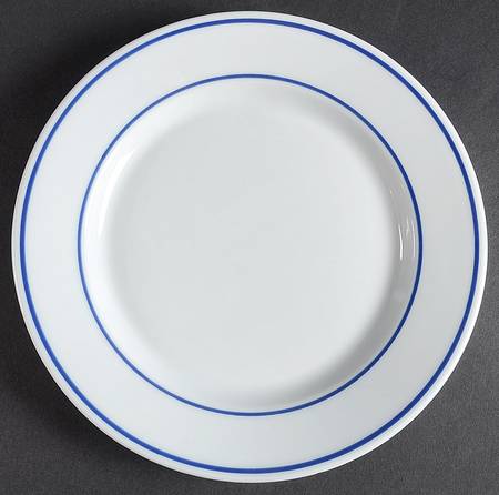 Blue Band Salad Plate