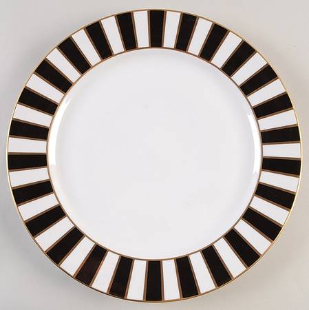 Martinique Black Service Plate (Charger)