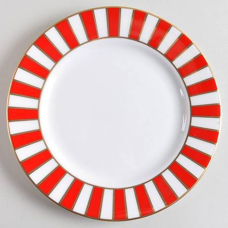 Martinique Red Salad/Dessert Plate