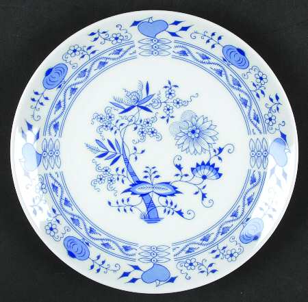 Blue Onion (Czech Republic) Dessert/Pie Plate