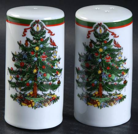Ribbons & Tree Salt & Pepper Set