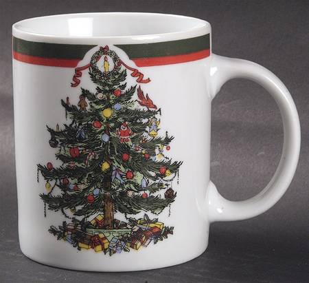 Ribbons & Tree Mug