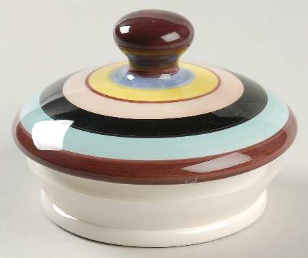 Sedona Stripe Lid for Small Canister