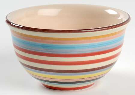 Sedona Stripe Fruit/Dessert (Sauce) Bowl