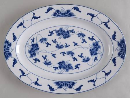 0517 12" Oval Serving Platter