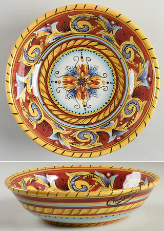 Renaissance Large Rim Soup Bowl