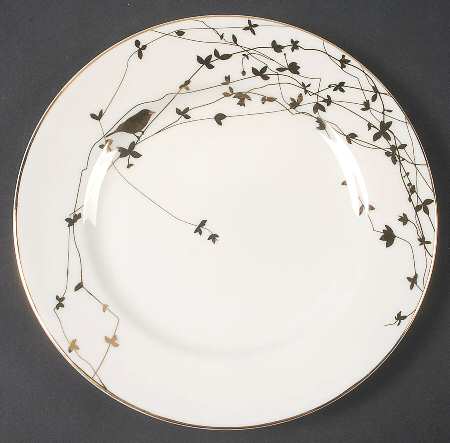 Snowfall Splendor Salad Plate
