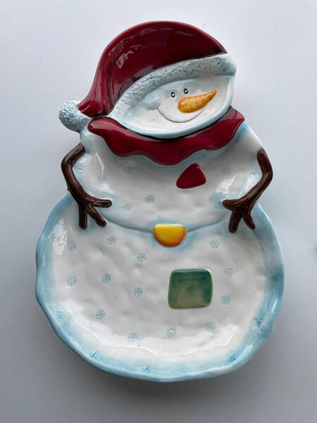 Winterland 1 Piece Figural Chip and Dip