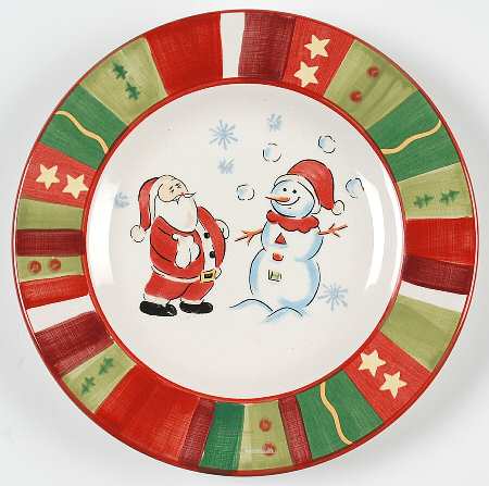 Winterland Salad Plate