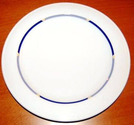 Blue Moon Salad Plate