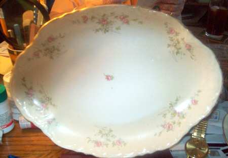 THP70 12" Oval Serving Platter