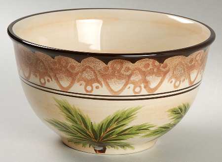 Palm Tree Soup/Cereal Bowl