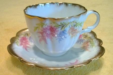 TKE16 Footed Cup & Saucer Set
