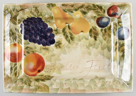 Mixed Fruits 18" Rectangular Serving Platter