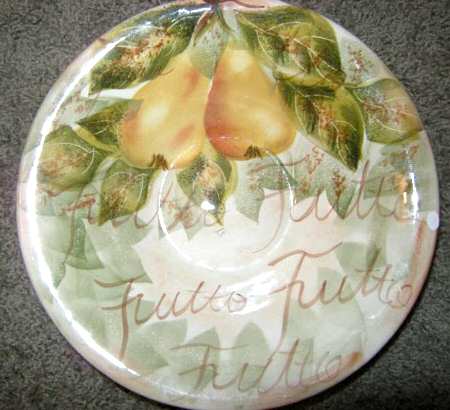 Mixed Fruits Saucer