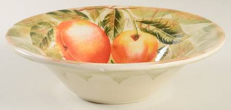 Mixed Fruits 9" Round Vegetable Bowl