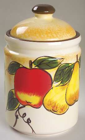 Fruit Valley Medium Canister & Lid