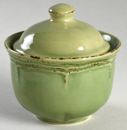 Gourmet Tuscan Olive Sugar Bowl & Lid