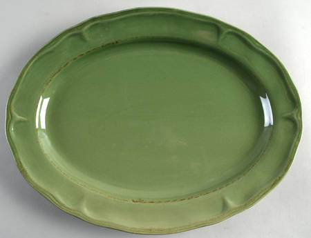 Gourmet Tuscan Olive 15" Oval Serving Platter