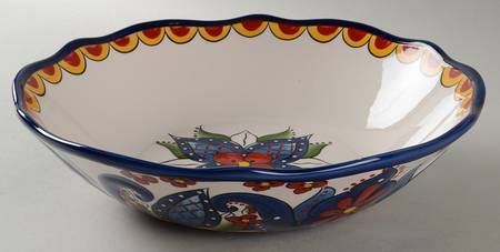 Toluca 11" Round Vegetable Bowl