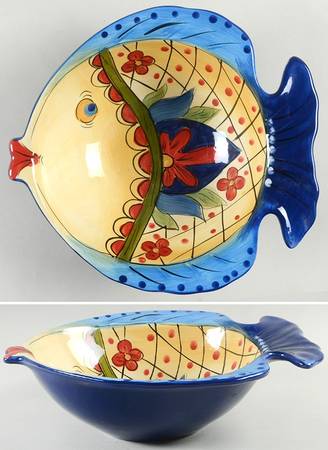 Toluca Fish Shaped Accent Bowl