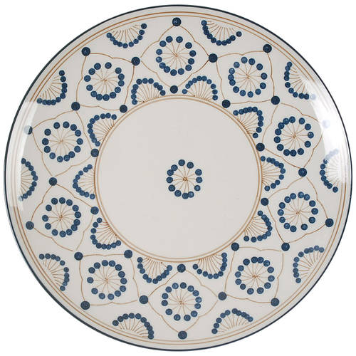Vintage Modern (Hand Painted) Dinner Plate