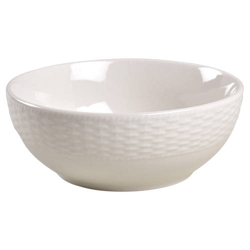 Basketweave Soup/Cereal Bowl