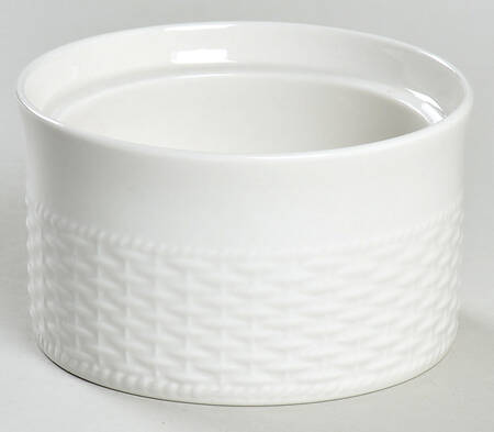 Basketweave Sugar Bowl No Lid
