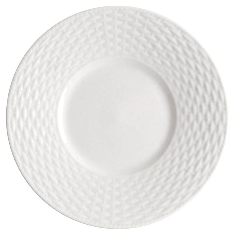 Basketweave Saucer