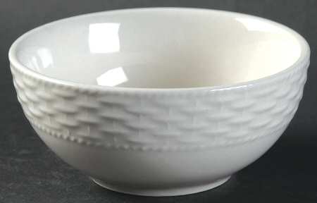 Basketweave Fruit/Dessert (Sauce) Bowl