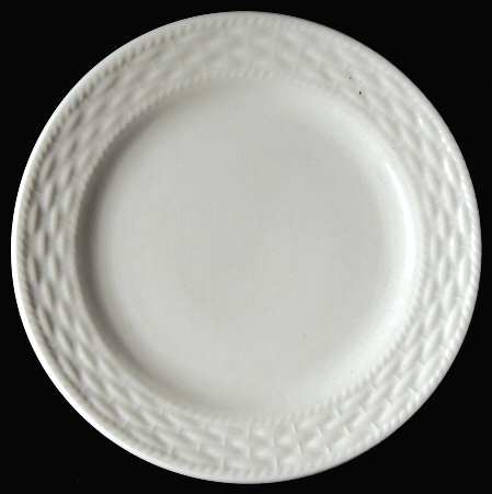 Basketweave Bread & Butter Plate