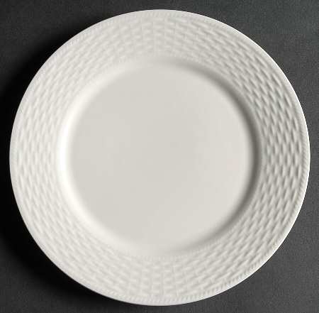 Basketweave Salad Plate by Tabletops Unlimited
