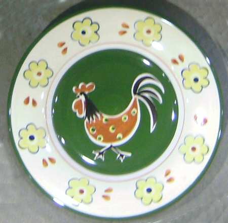 Daisy Salad Plate