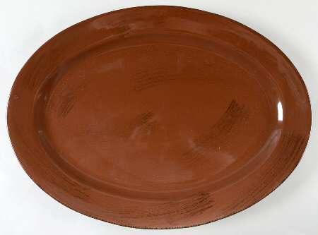 Sonoma Chocolate 18" Oval Serving Platter